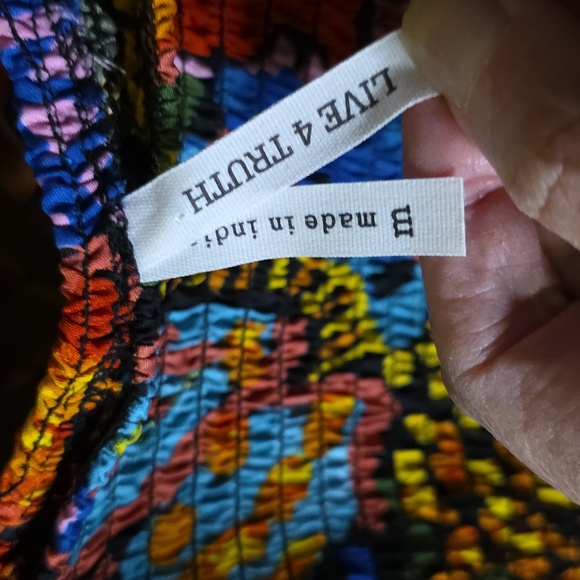 Live 4 Truth Multicolor Patterned Blouse - Picture 2 of 5